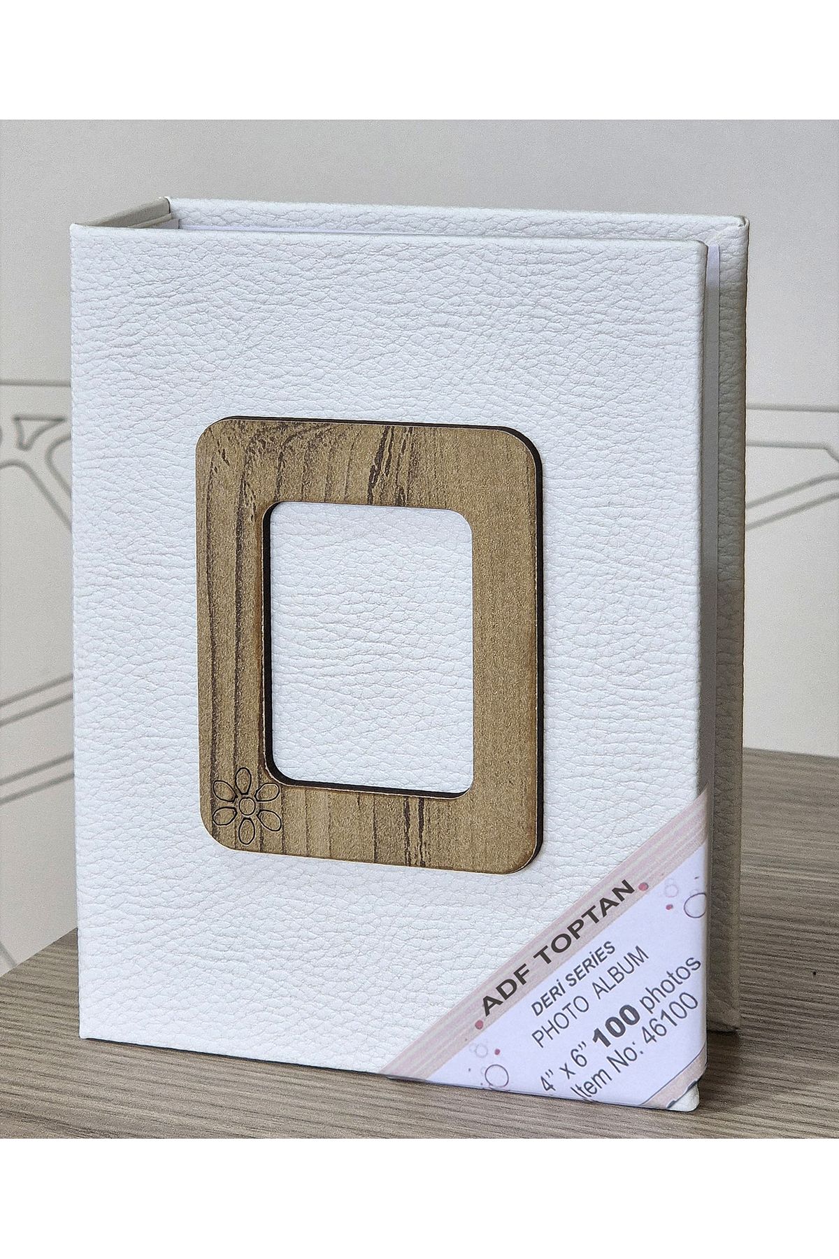 ADF TOPTAN 10x15cm 100'lük Deri Kapak Fotoğraf Albümü