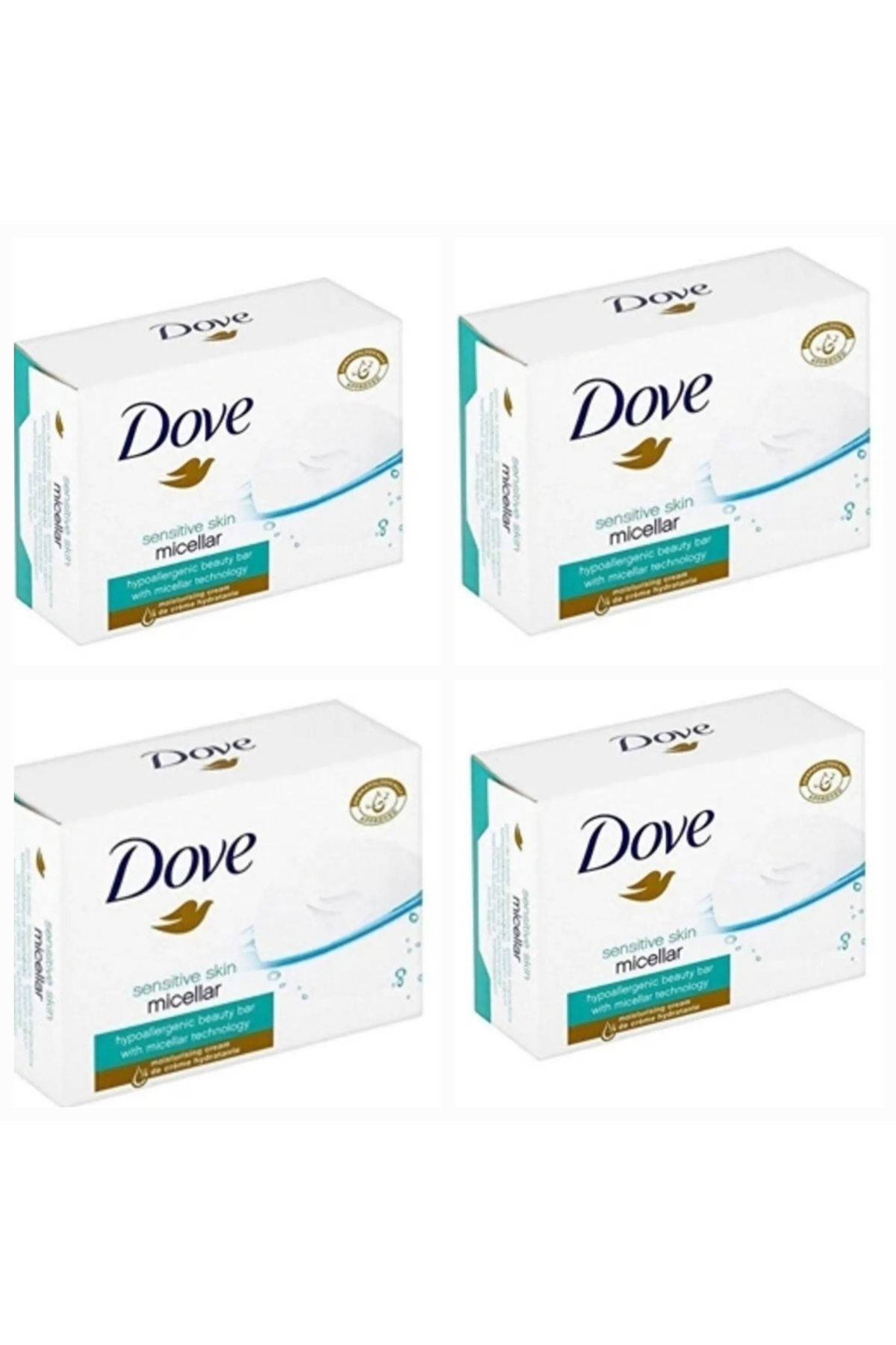Dove 4 Adet Dove Micellar Cream Bar Sabun 90gr