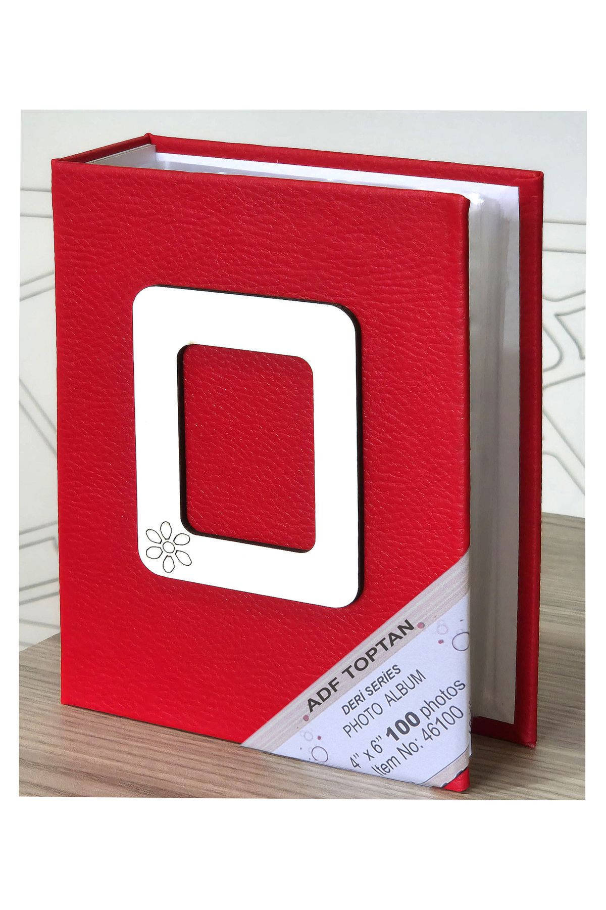 ADF TOPTAN 10x15cm 100'lük Deri Kapak Fotoğraf Albümü