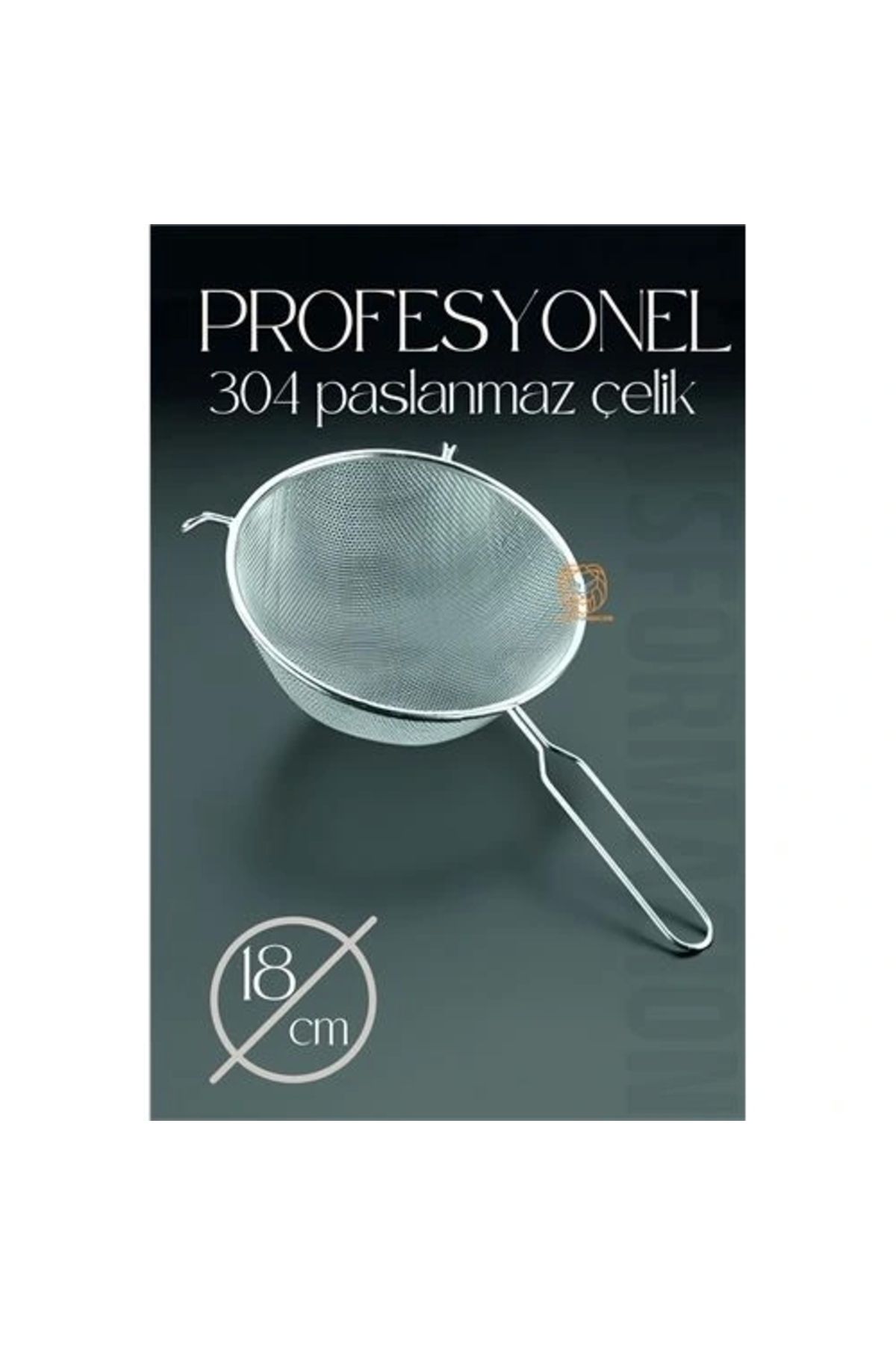 OurStyles 18 Cm Süzgeç 304 Paslanmaz Çelik