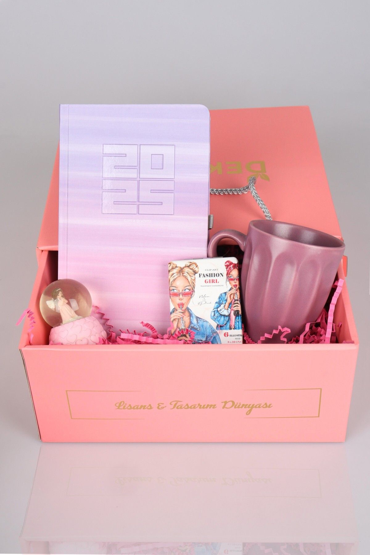 DEKOMUS Özel Kutulu Gıft Box Elegan Premıum Hediye Seti