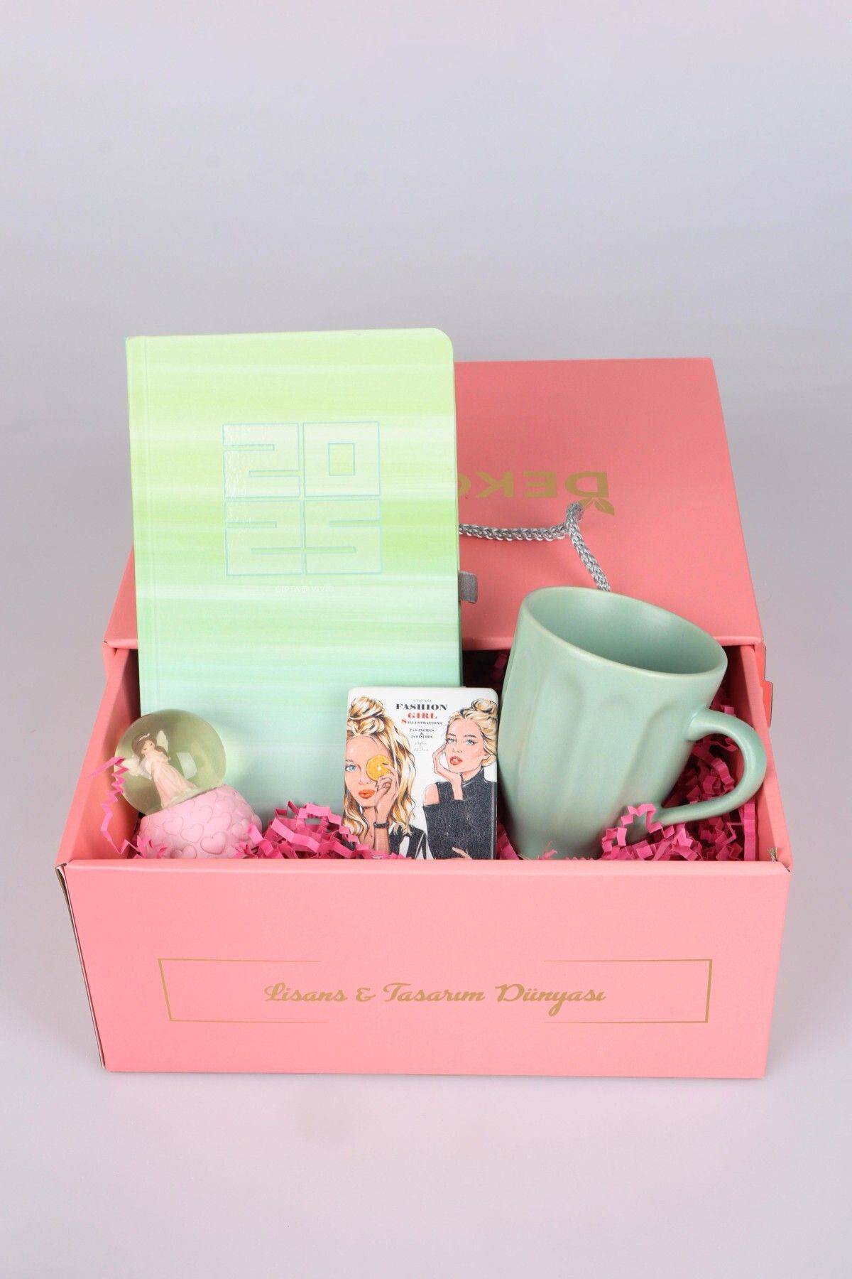 DEKOMUS Özel Kutulu Gıft Box Elegan Premıum Hediye Seti