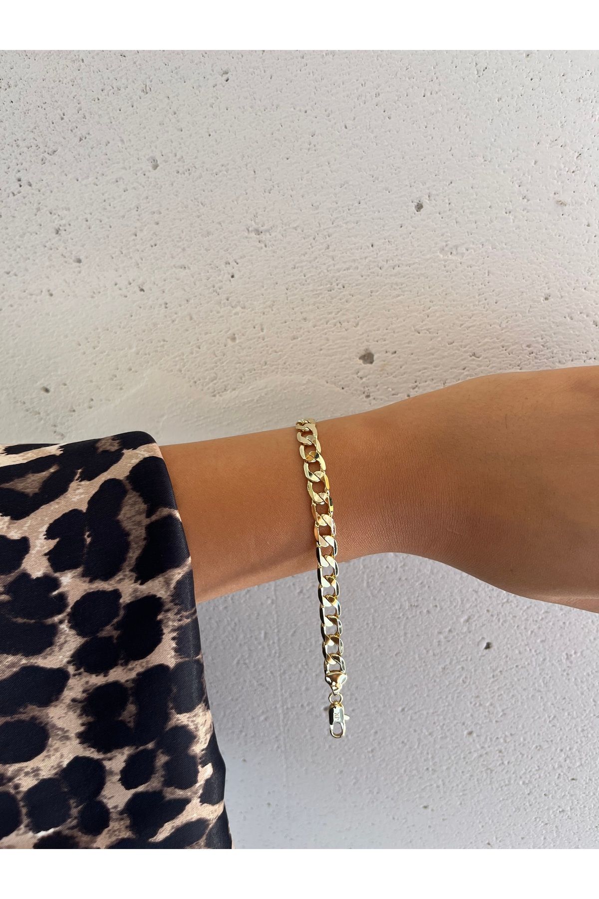 XUPING JEWELRY Xuping Marka 14 K Kuyum Model Parlak Yüzeyli Künye