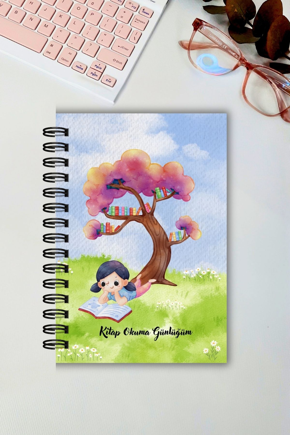 Burak Baskı Tasarım Renkli Çocuk Kitap Okuma Günlüğü, Çocuklar İçin Günlük, Book Reading Daily, Ajanda, Planlayıcı