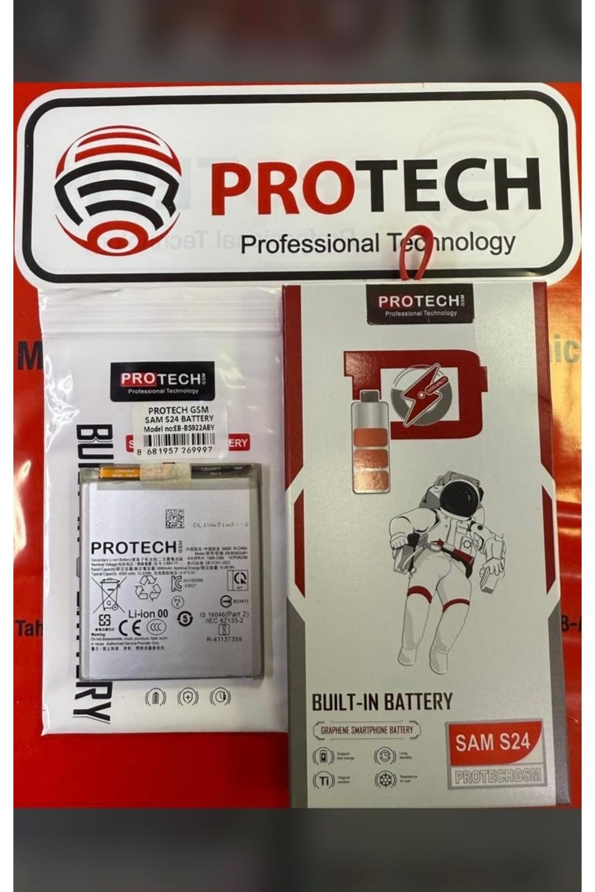 shop AZURTECH Samsung S24 Batarya