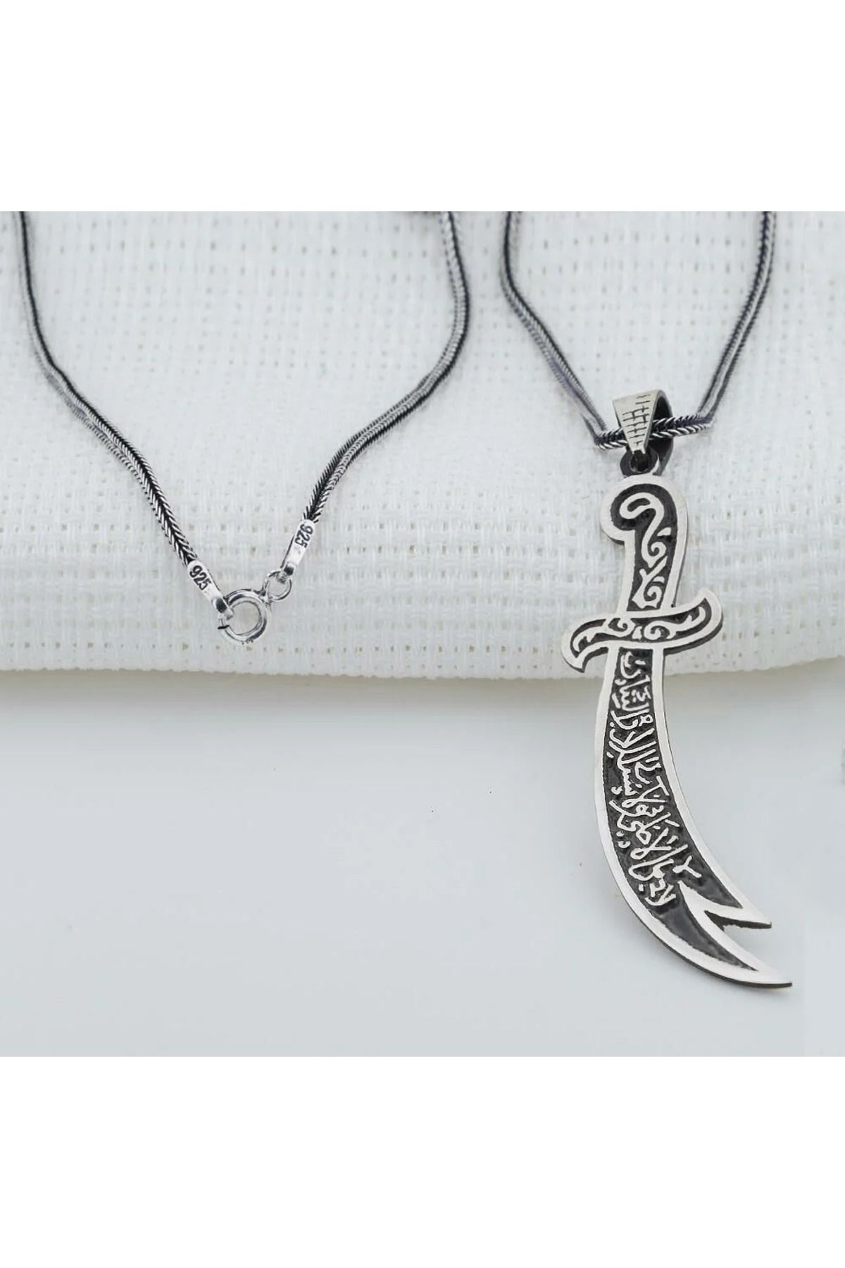 shop Zülfikar 925 Ayar Gümüş Erkek Kolye