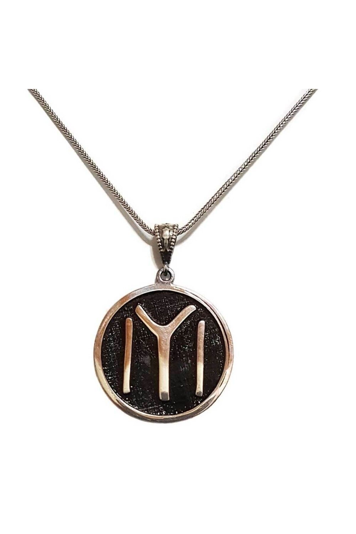 shop Kayı Boyu 925 Ayar Gümüş Erkek Kolye
