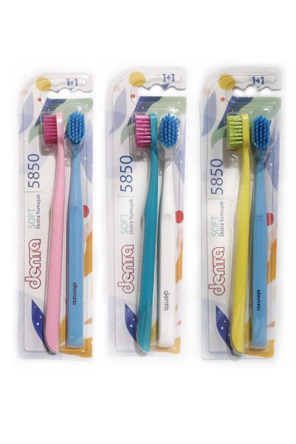 Denta Soft Extra Yumuşak Diş Fırçası 1 1 X3adet