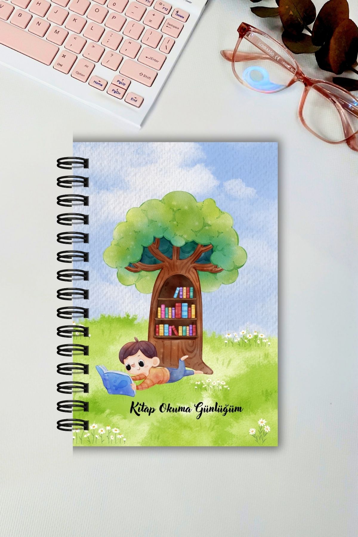 Burak Baskı Tasarım Renkli Çocuk Kitap Okuma Günlüğü, Çocuklar İçin Günlük, Book Reading Daily, Ajanda, Planlayıcı