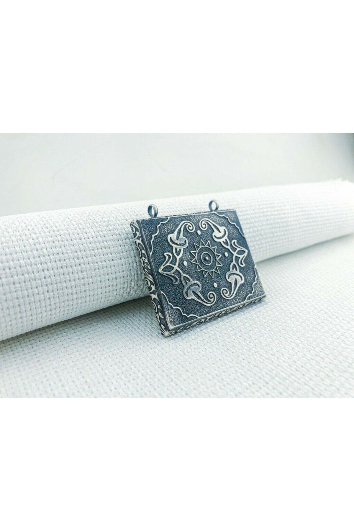 shop Güneş Simgeli Muska Kabi 925 Ayar Gümüş Erkek Kolye