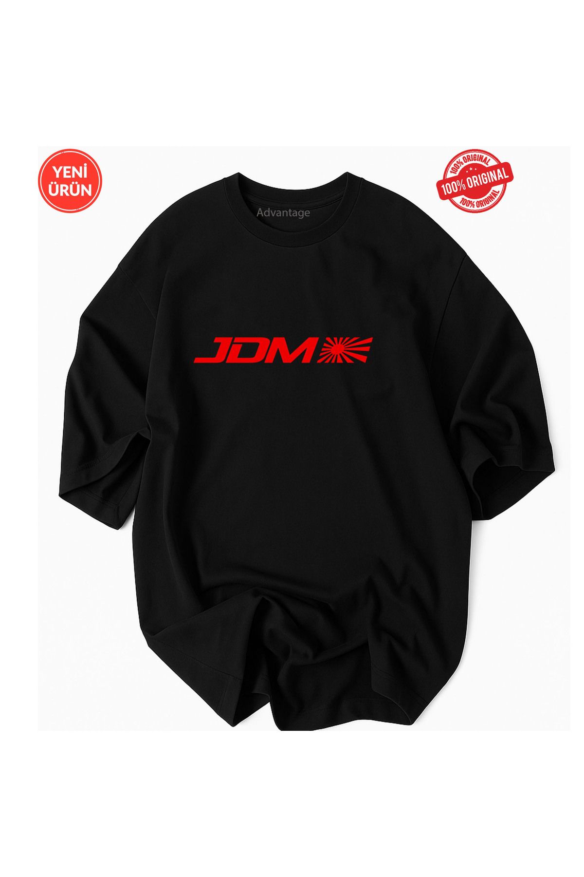 Racıng JDM Logo T-shirt 100% Pamuklu Premium Tişört