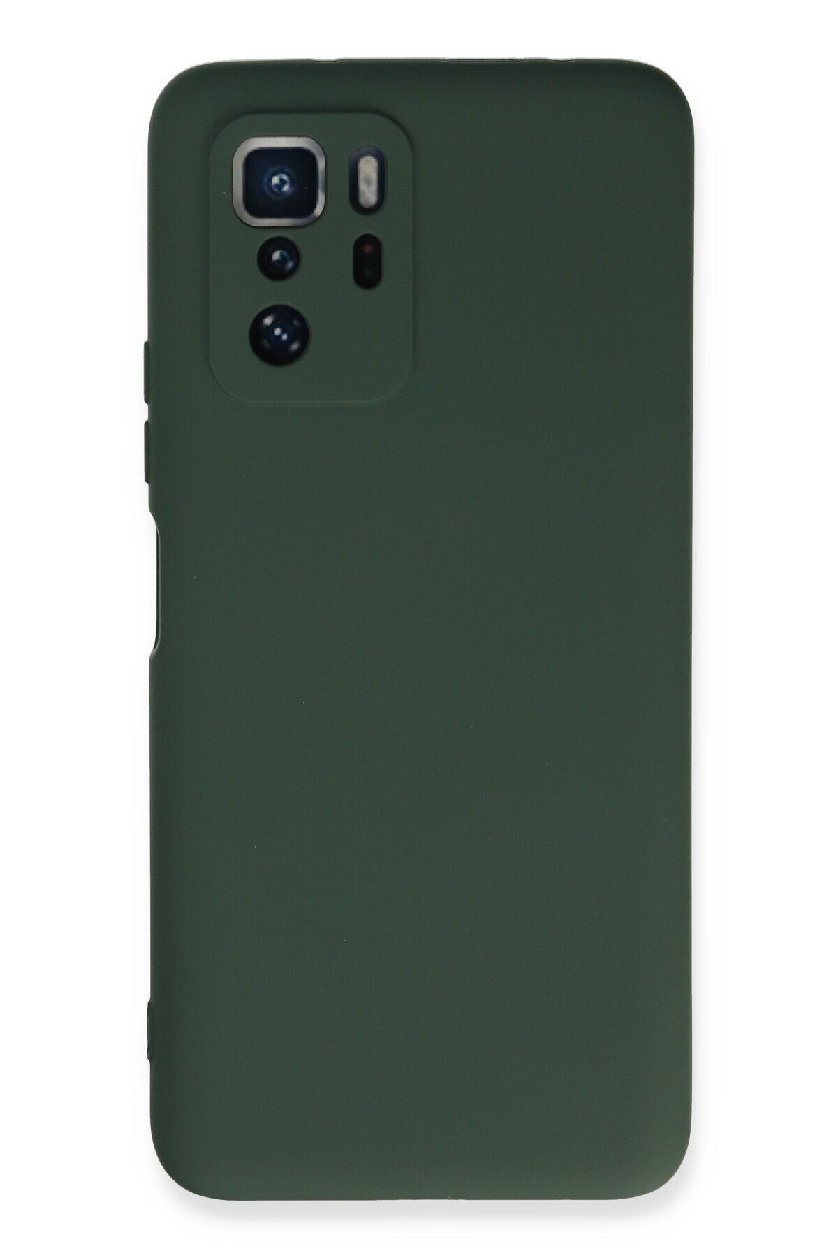 cepmoda Xiaomi Poco X3 GT Telefon Kılıfı - Lansman, iÇi Süet/Kadife, Soft v2 - KOYU YEŞİL