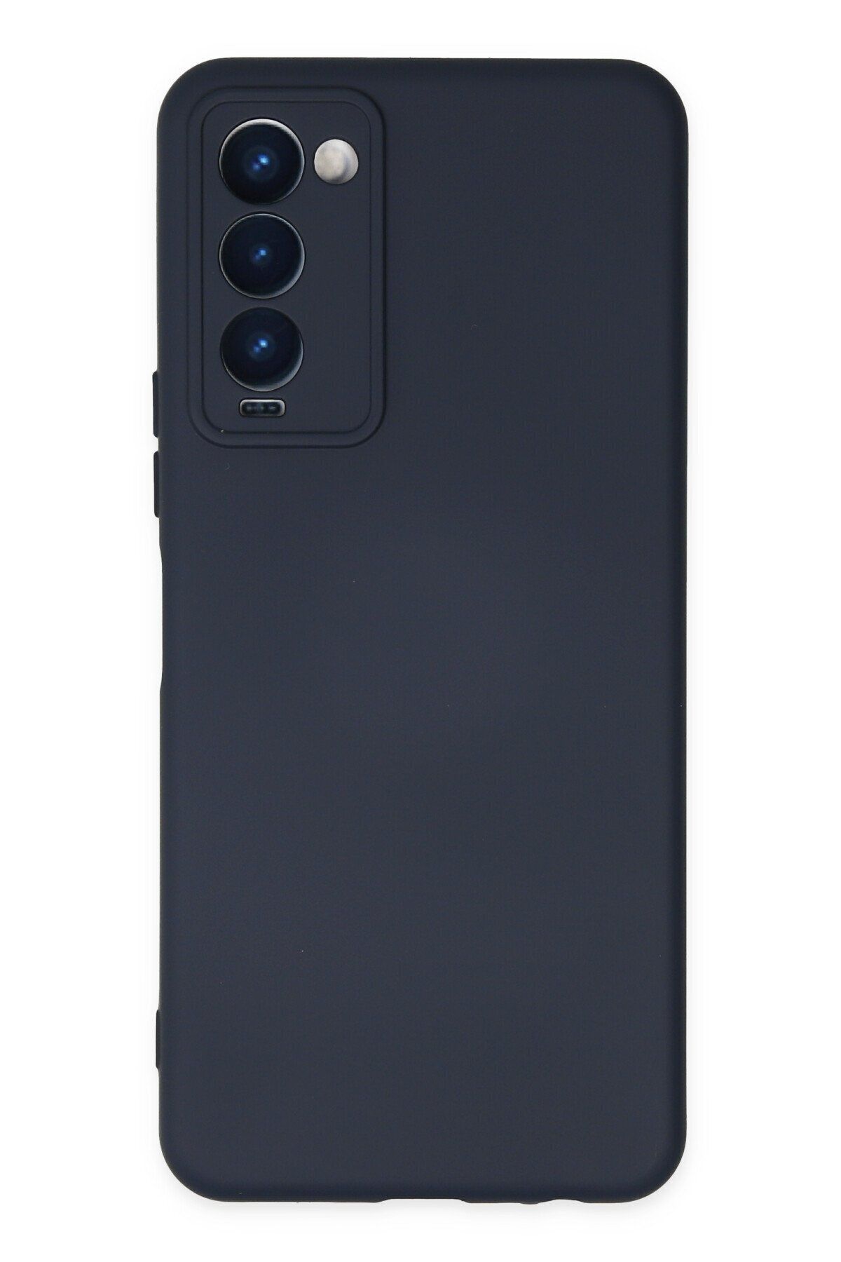 cepmoda Tecno CAMON 18 / 18T / 18P Uyumlu Telefon Kılıfı - Lansman, iÇi Süet/Kadife, Soft - LACİVERT