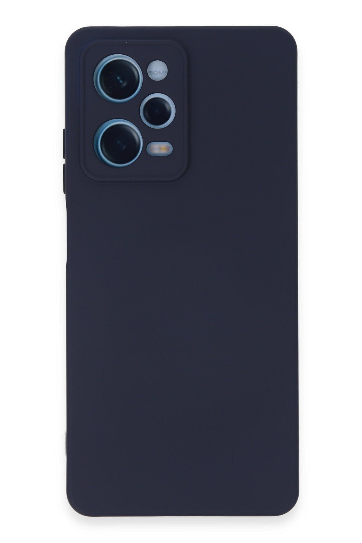 cepmoda Xiaomi Redmi Note 12 Pro 5G Uyumlu Telefon Kılıfı - Lansman, iÇi Süet/Kadife, Soft - LACİVERT