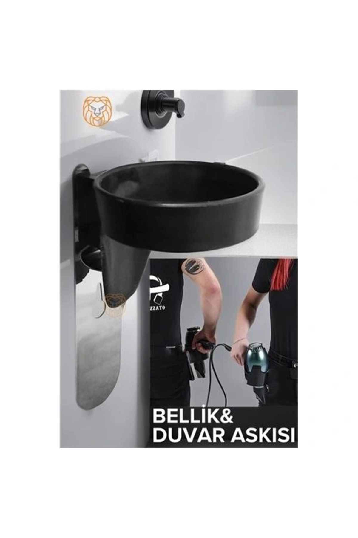 OurStyles Kuaför Belliği Fön Saç Kurutma Bel Askısı