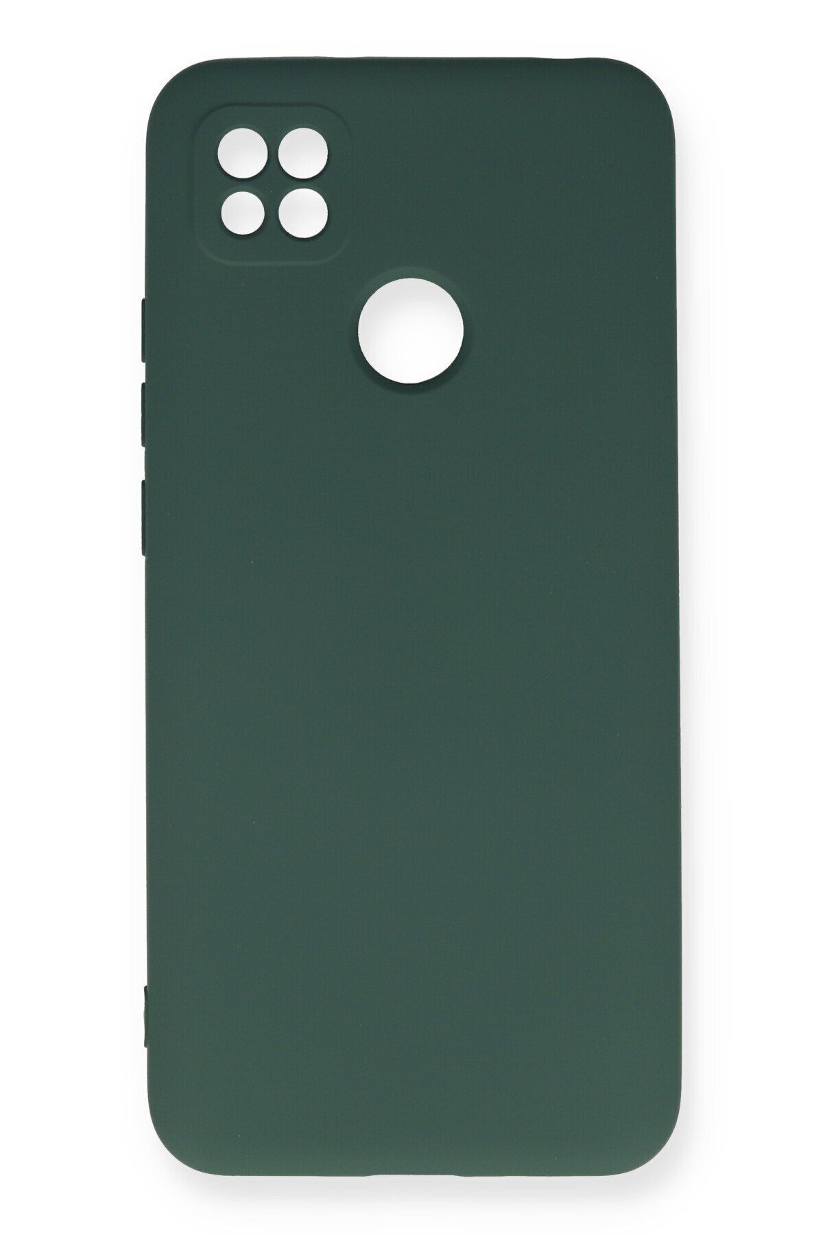 cepmoda Xiaomi Redmi 9C Uyumlu Telefon Kılıfı - Lansman, iÇi Süet/Kadife, Soft - KOYU YEŞİL
