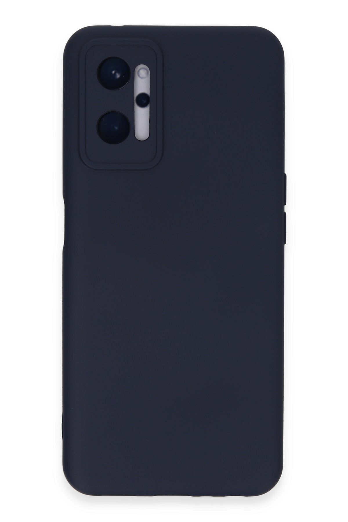 cepmoda Realme 9i 4G Telefon Kılıfı - Lansman, iÇi Süet/Kadife, Soft v2 - LACİVERT