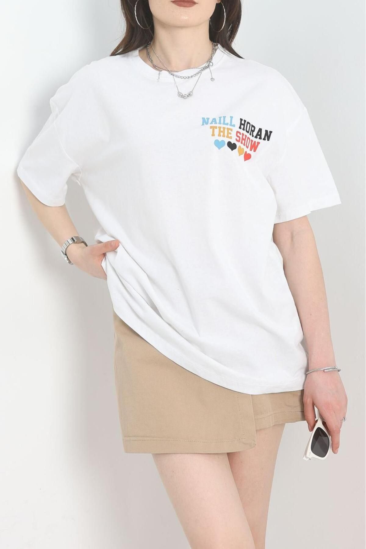 RENK RENK OUTLET YL17 NAILL HORRAN BSK TSHIRT