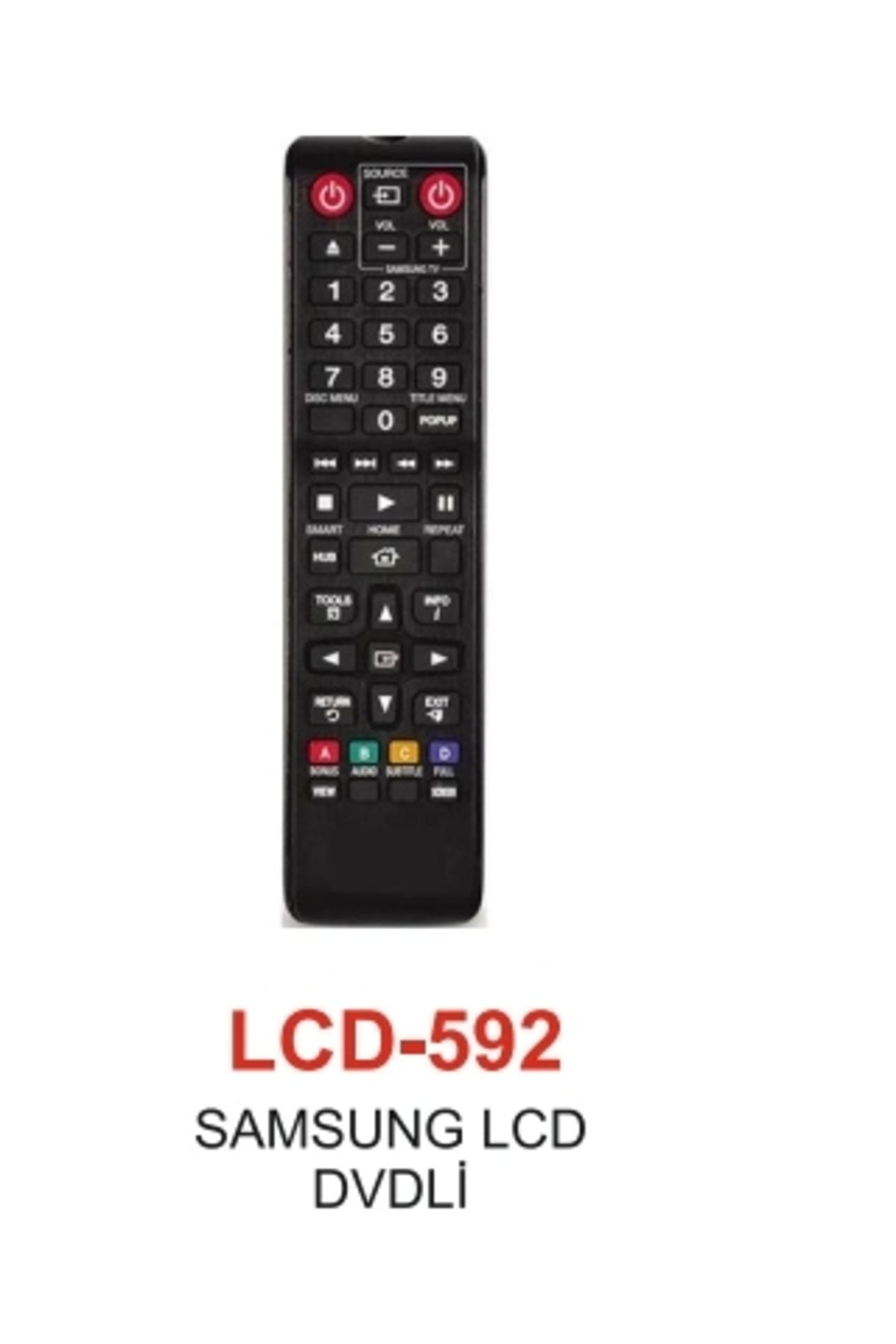 OurStyles Samsung LCD DVD Tv Kumandası - LCD 592