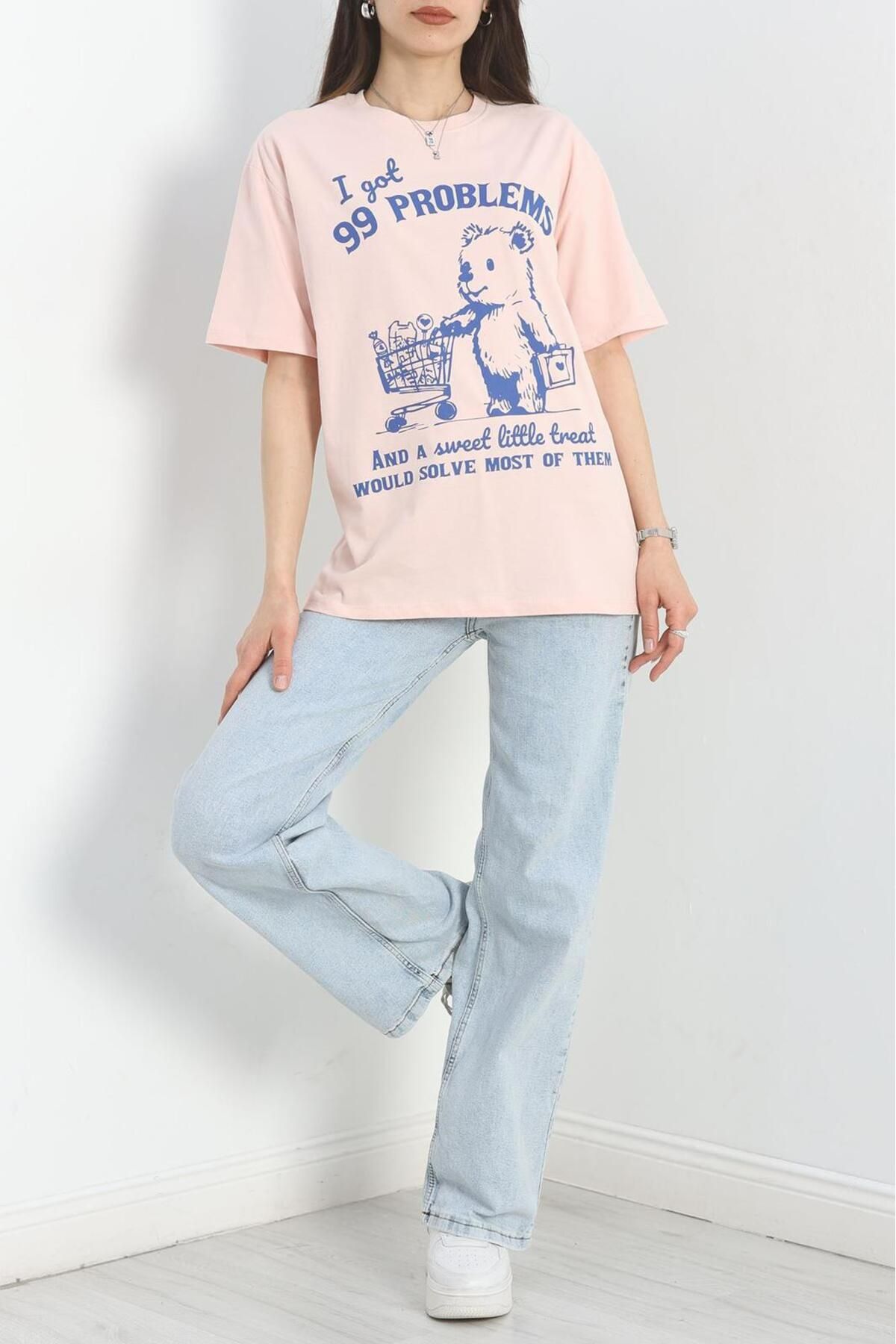 RENK RENK OUTLET YC123 I GOT 99 PROBLEMS BSK TSHIRT