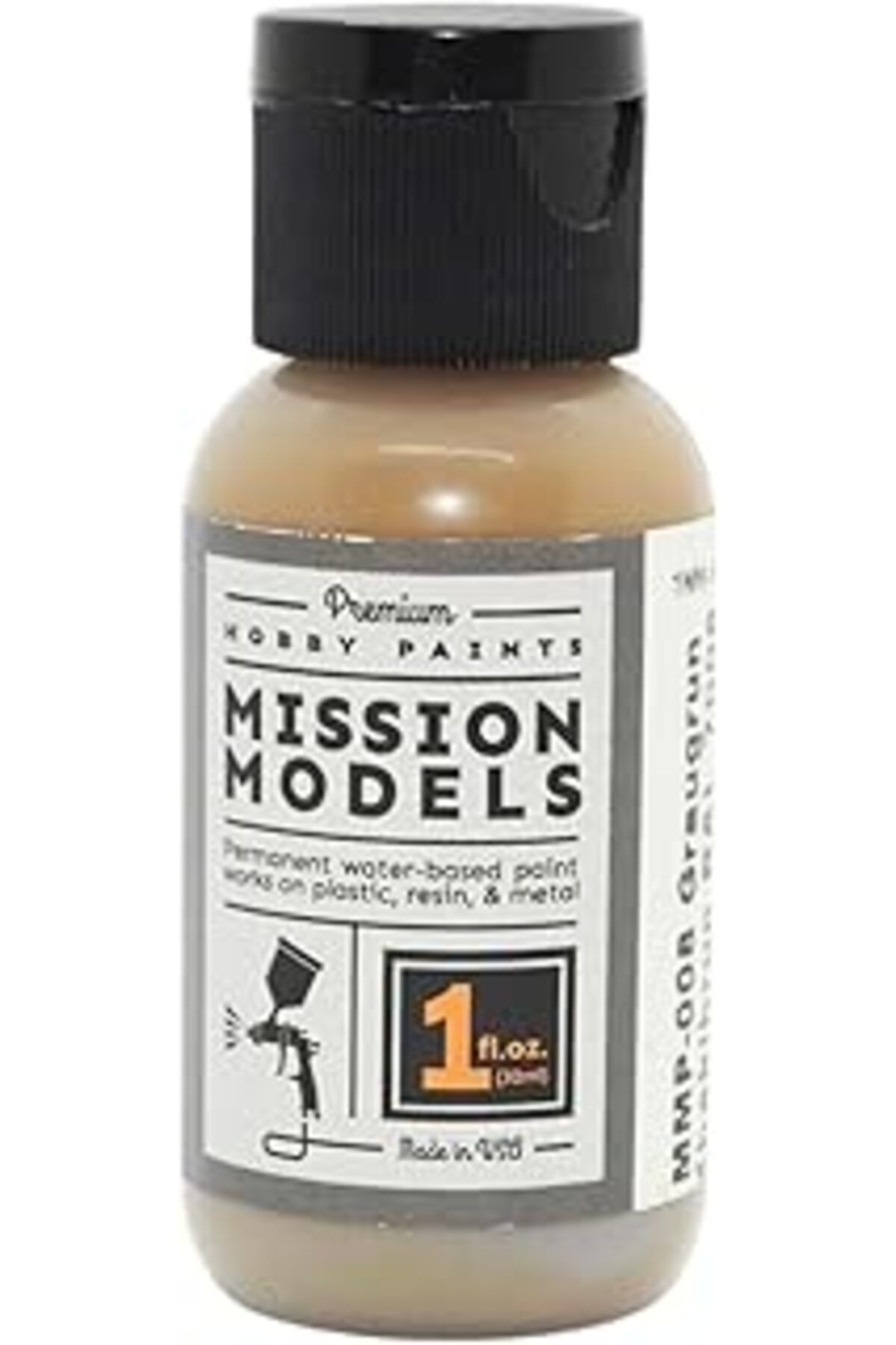 Mu Art Ahşap Mission Models Mmp-008 Gri Yeşil Gri Yeşil Akrilik Boya 30 Ml (1 Oz)