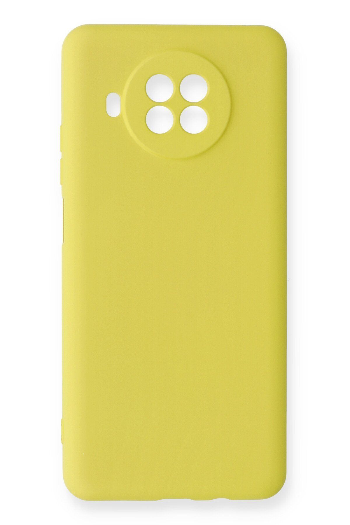 cepmoda Xiaomi Mi 10T Lite Telefon Kılıfı - Lansman, iÇi Süet/Kadife, Soft v2 - SARI