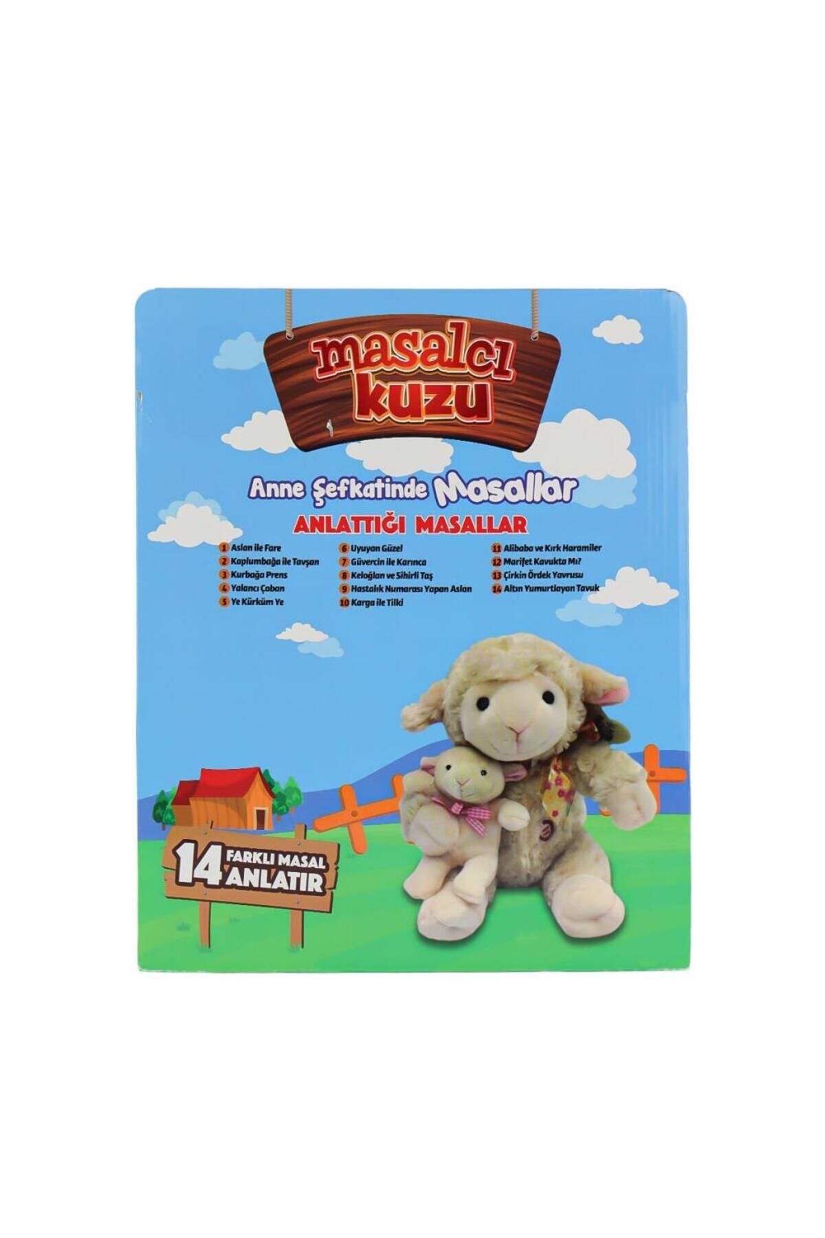 NW NessiWorld Nessiworld M-1117526-12 Türkçe Yavrulu Masal Anlatan Kuzu -Birliktoys