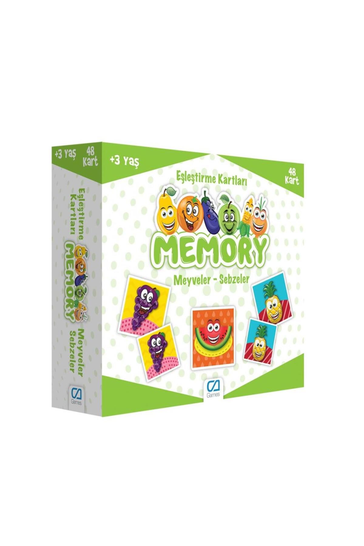NW NessiWorld CA 5040 CA Games, Memory Meyveler Sebzeler