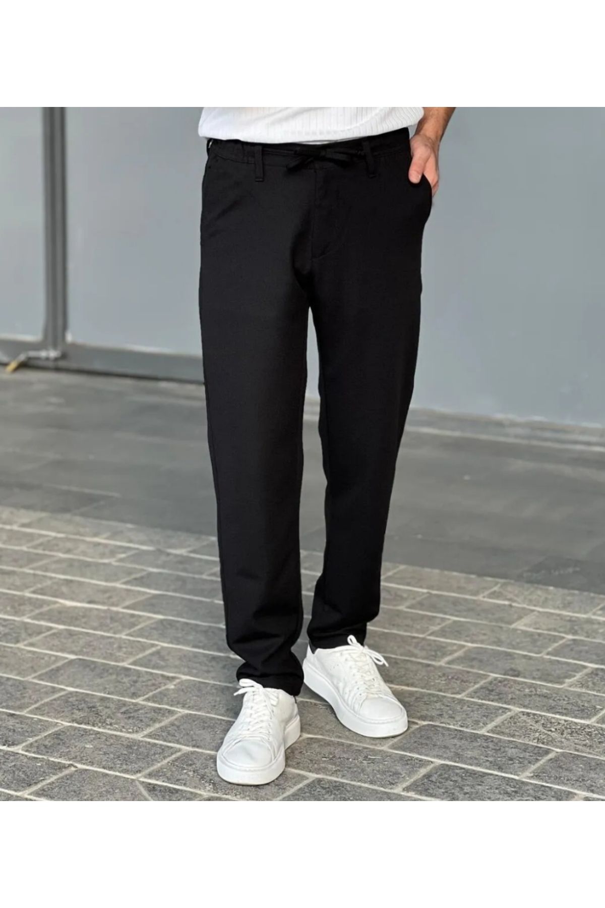 Man Yeni Sezon Dizmar Micro İpli Casual Pantolon