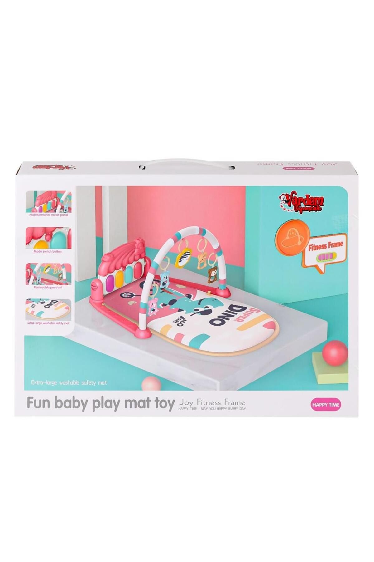 NW NessiWorld Nessiworld BIB-698-79-80 Pianolu Dinazor Oyun Halısı