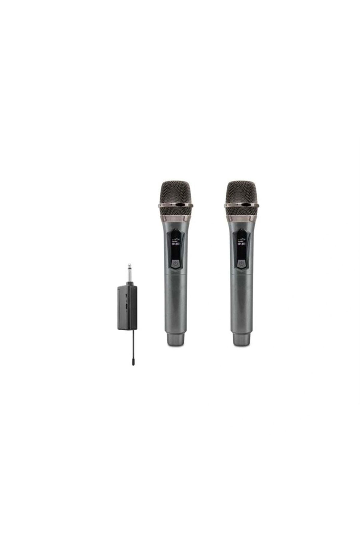 OurStyles Kablosuz Çift Mikrofon 6.5 Mm Siyah W1
