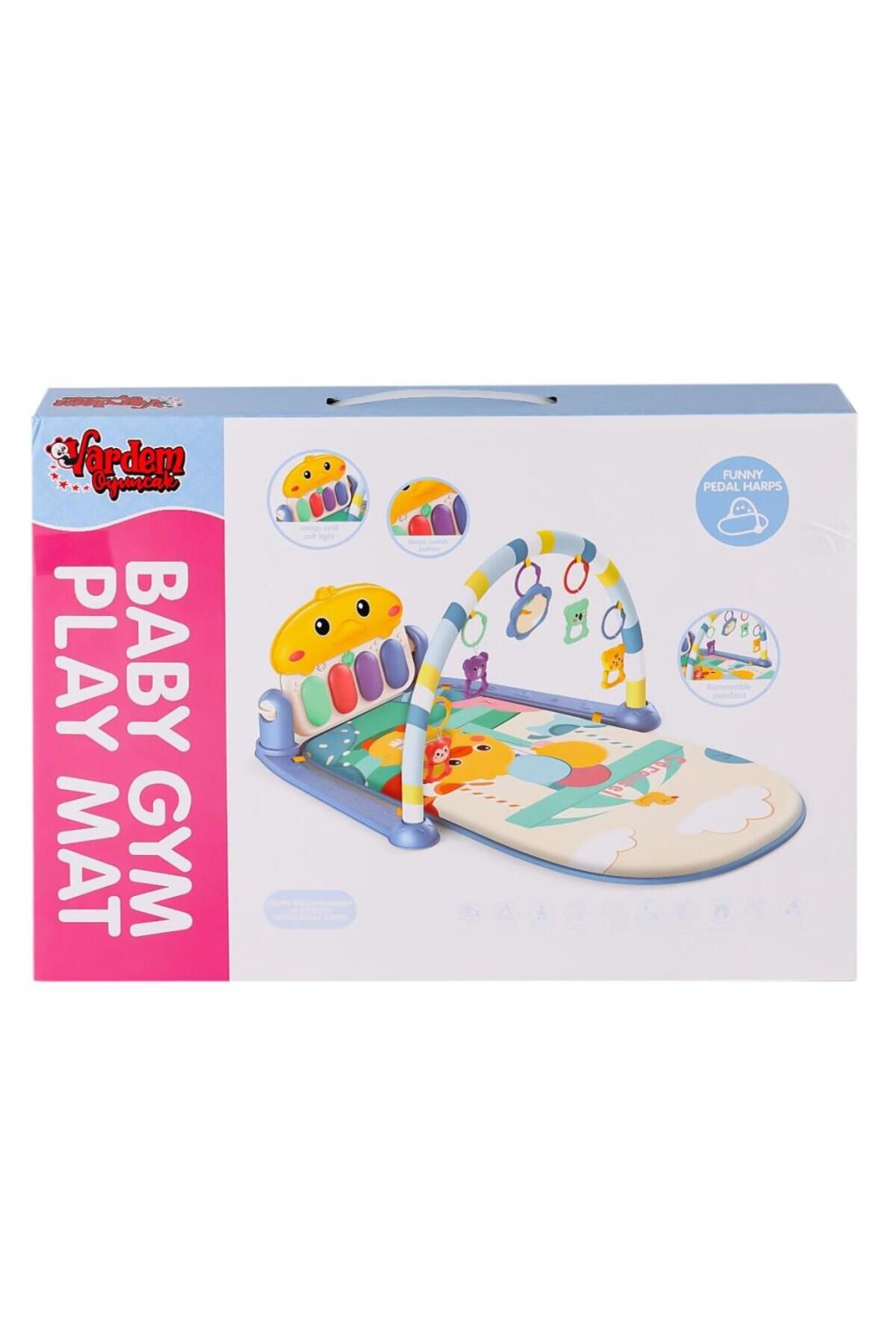 NW NessiWorld Nessiworld BIB-698-93-94 Pianolu Ördek Bebek Oyun Halısı