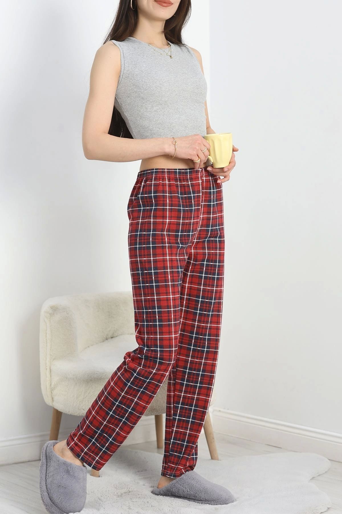 OurStyles Rotasyon Pijama Altı Mürdümlaci - 50192.1929.