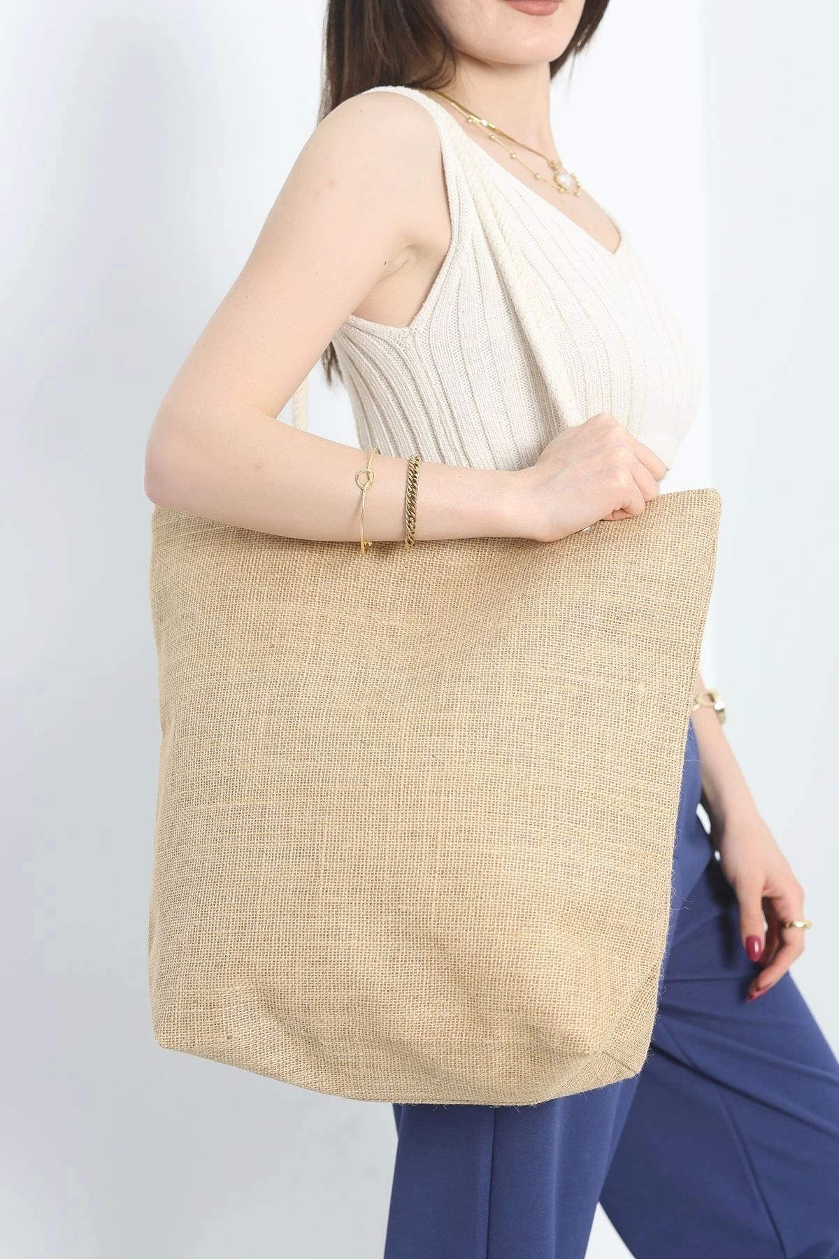 OurStyles Plaj Çantası Hasır - 70030.1736.
