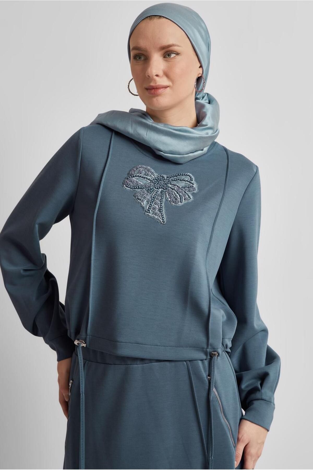 Alvina ETEKLİ EŞOFMAN TAKIMI 45572