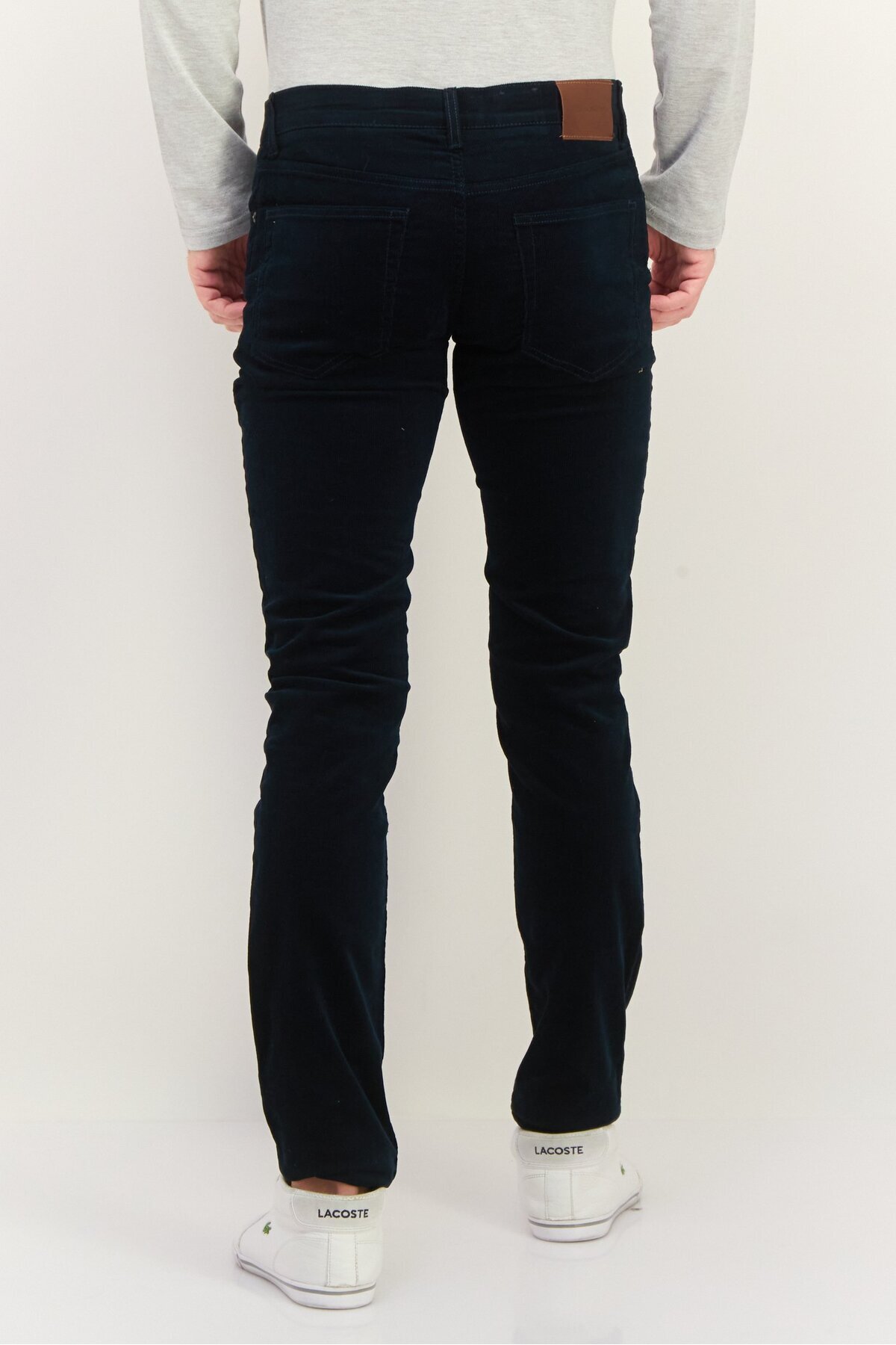 Gant-Men Hayes Mid Rise Corduroy Pants, Marine 3