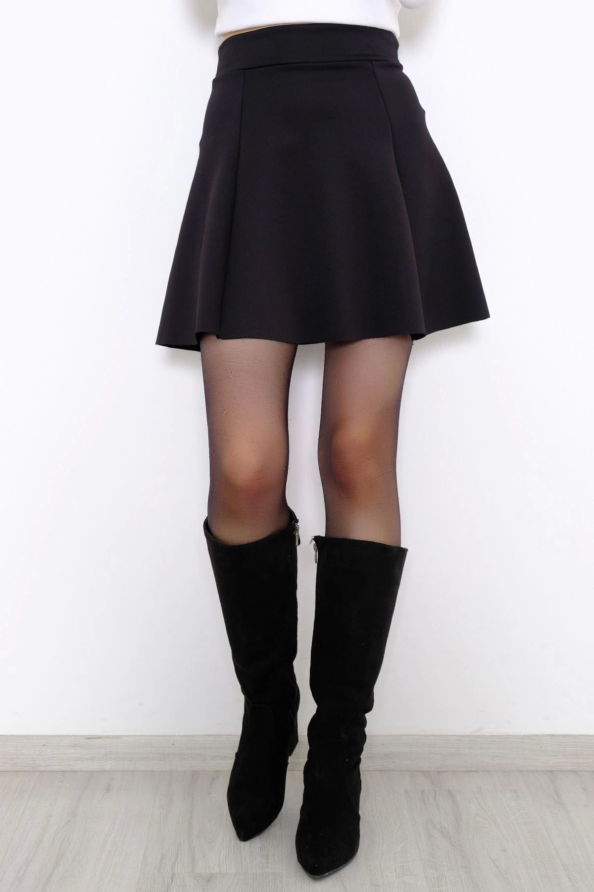 OurStyles Kloş Etek Siyah - 9497.316.