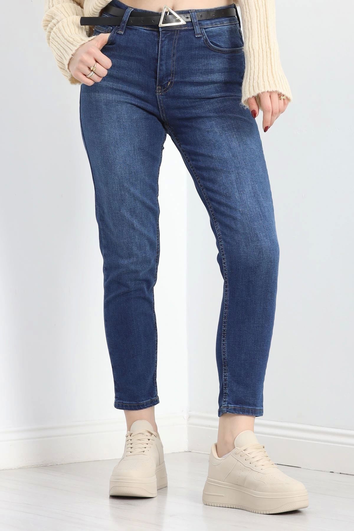 OurStyles Mom Boyfriend Jeans Mavi2 - 20432.1778.