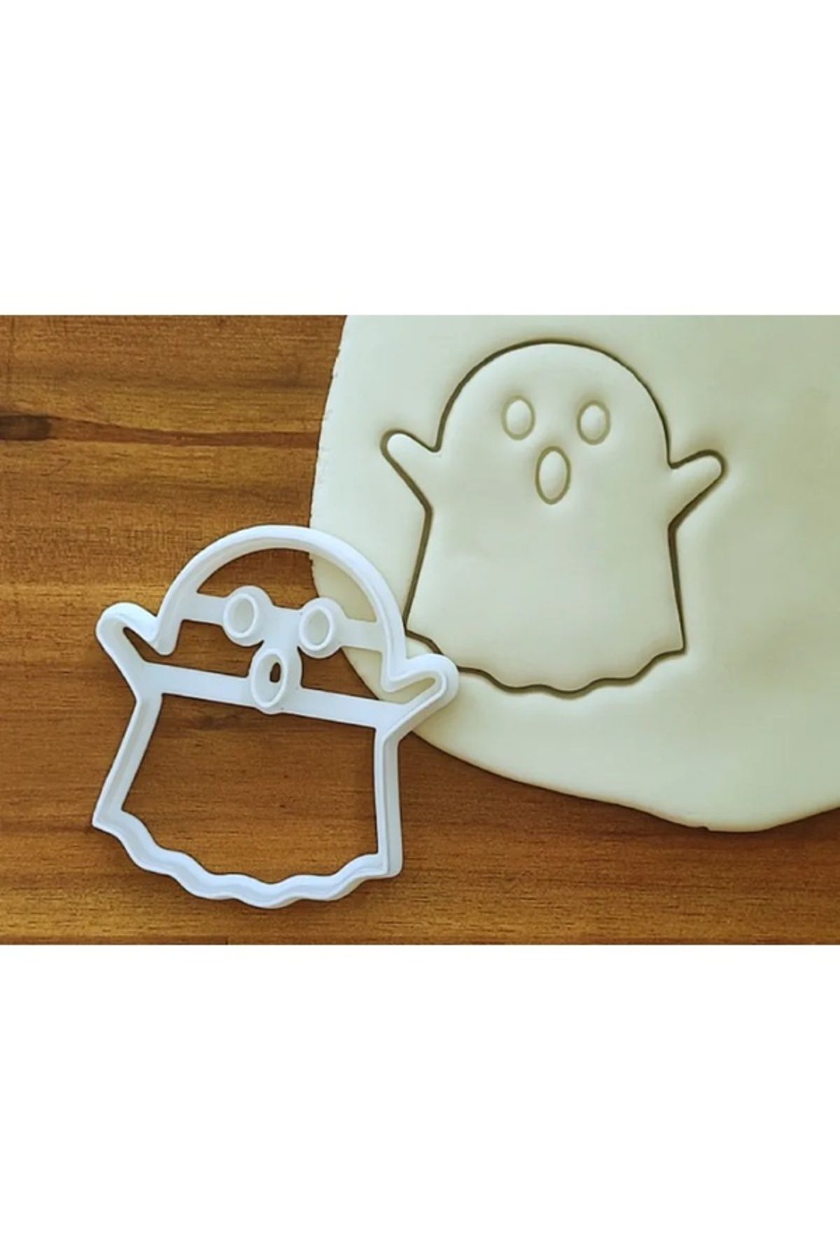 Biparca Store Sevimli Hayalet Cadılar Bayramı Halloween Kurabiye Kalıbı Ve Şeker Hamuru Kalıbı