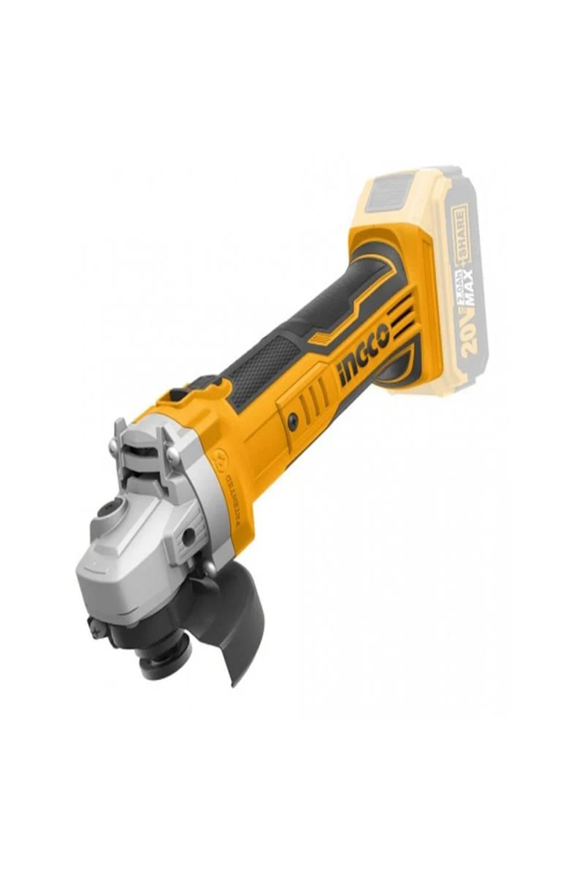 Ingco Lİ-İON AKÜLÜ AVUÇ TAŞLAMA 115 MM 20V 2.0AH