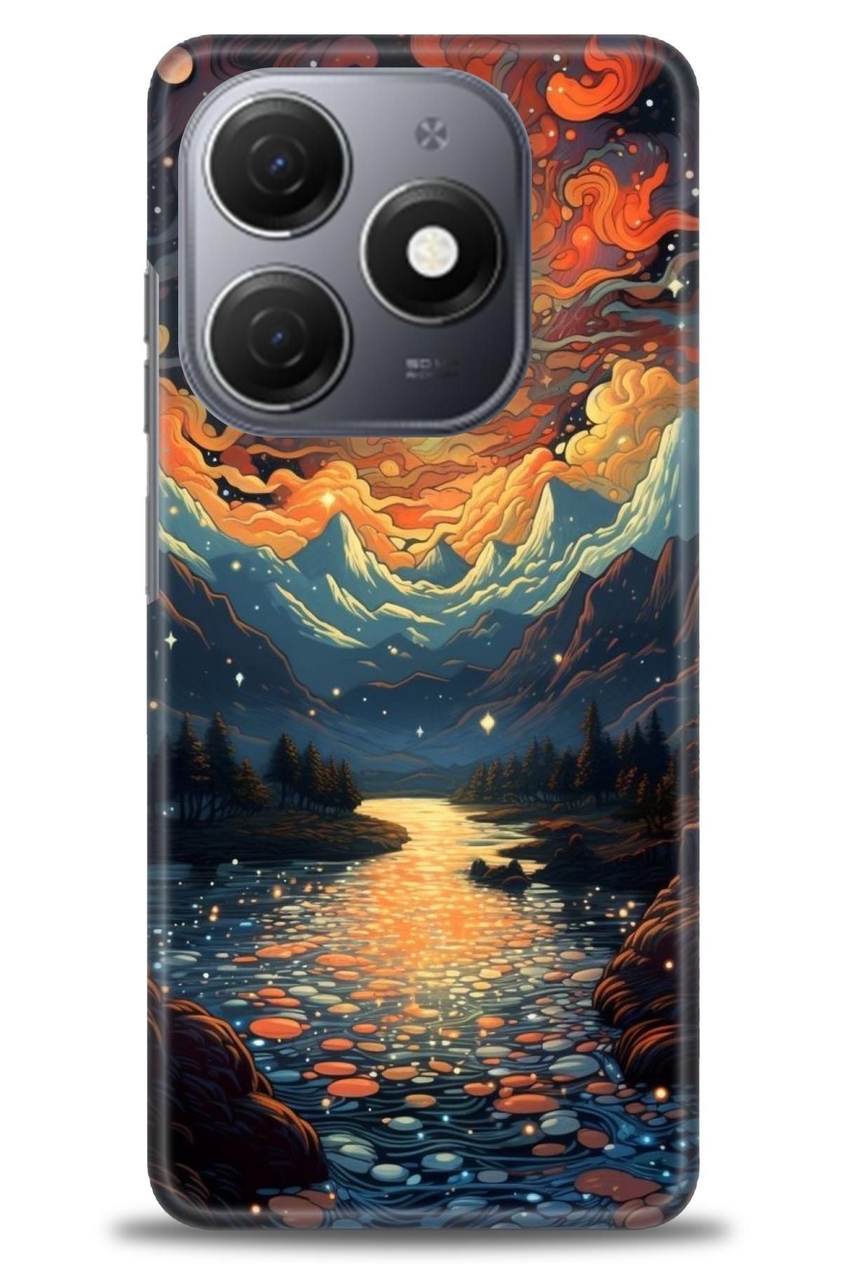 TECNO Spark 20 Pro İle Uyumlu HD Baskılı Kılıf - Karışık Seri - 883