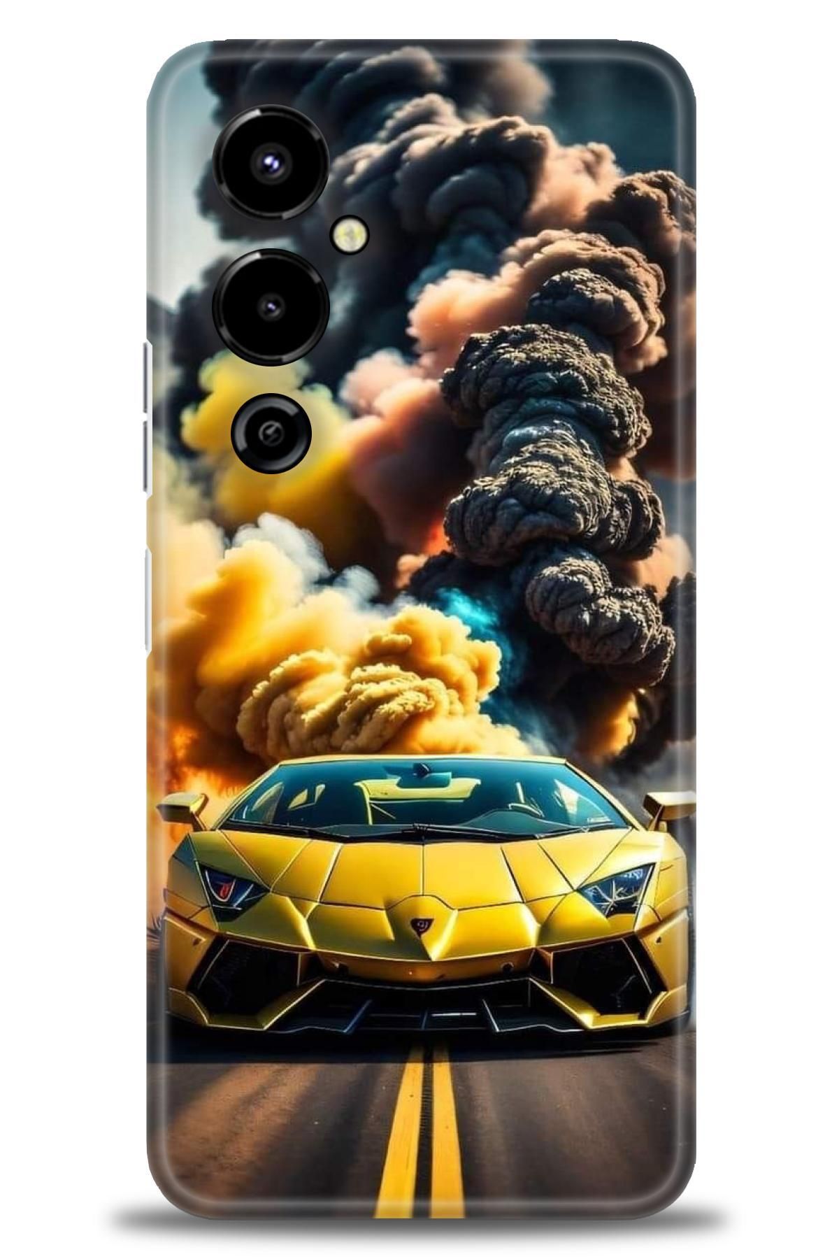 TECNO Camon 40 İle Uyumlu HD Baskılı Kılıf - Karışık Seri - 853