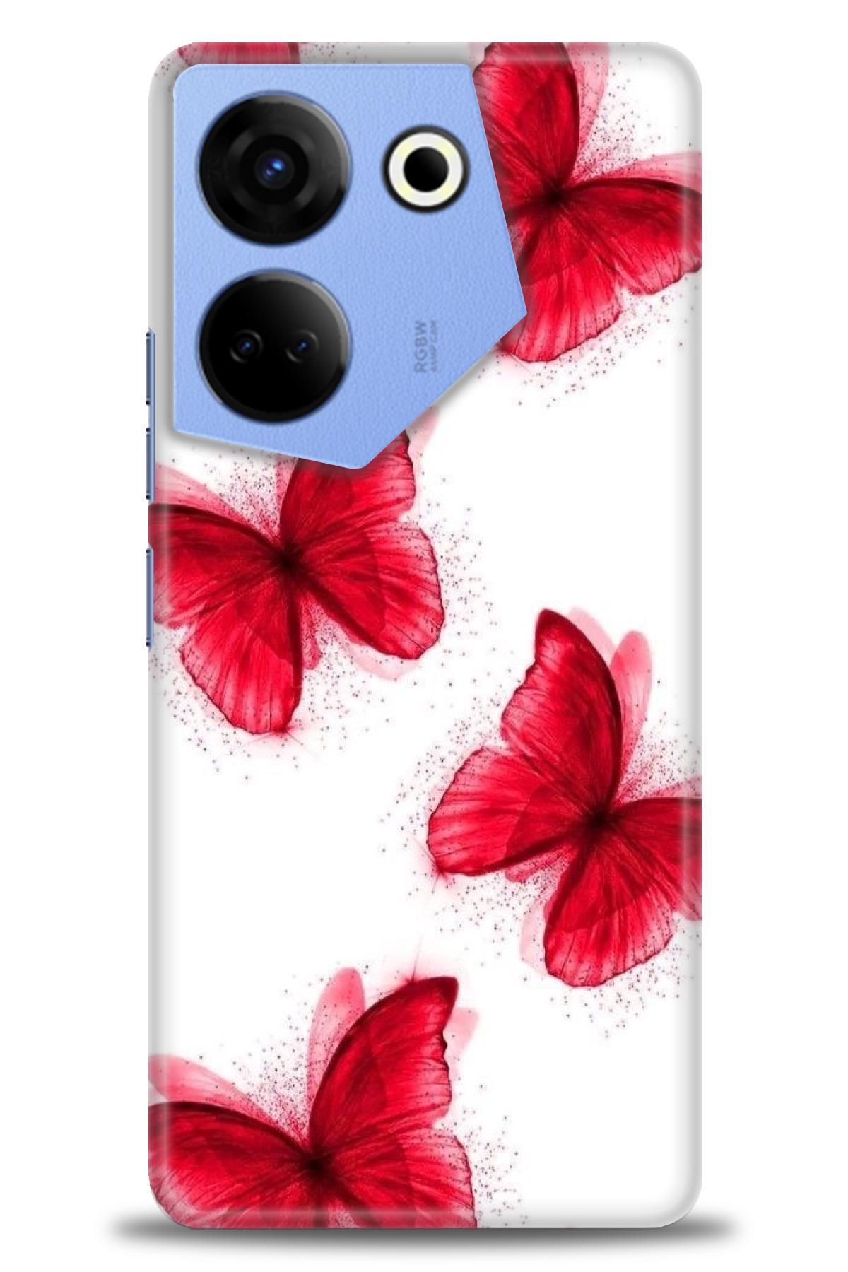 TECNO Camon 20 (CK6n)İle Uyumlu HD Baskılı Kılıf - Karışık Seri - 183