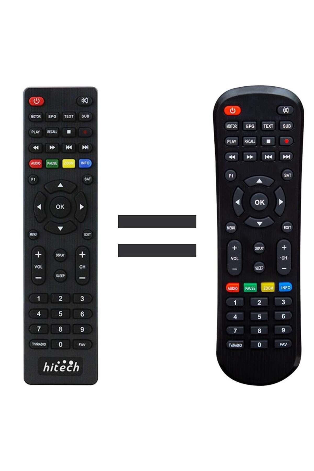 WEKO Korax Hitech Mini HD Uydu Alıcı Kumandası
