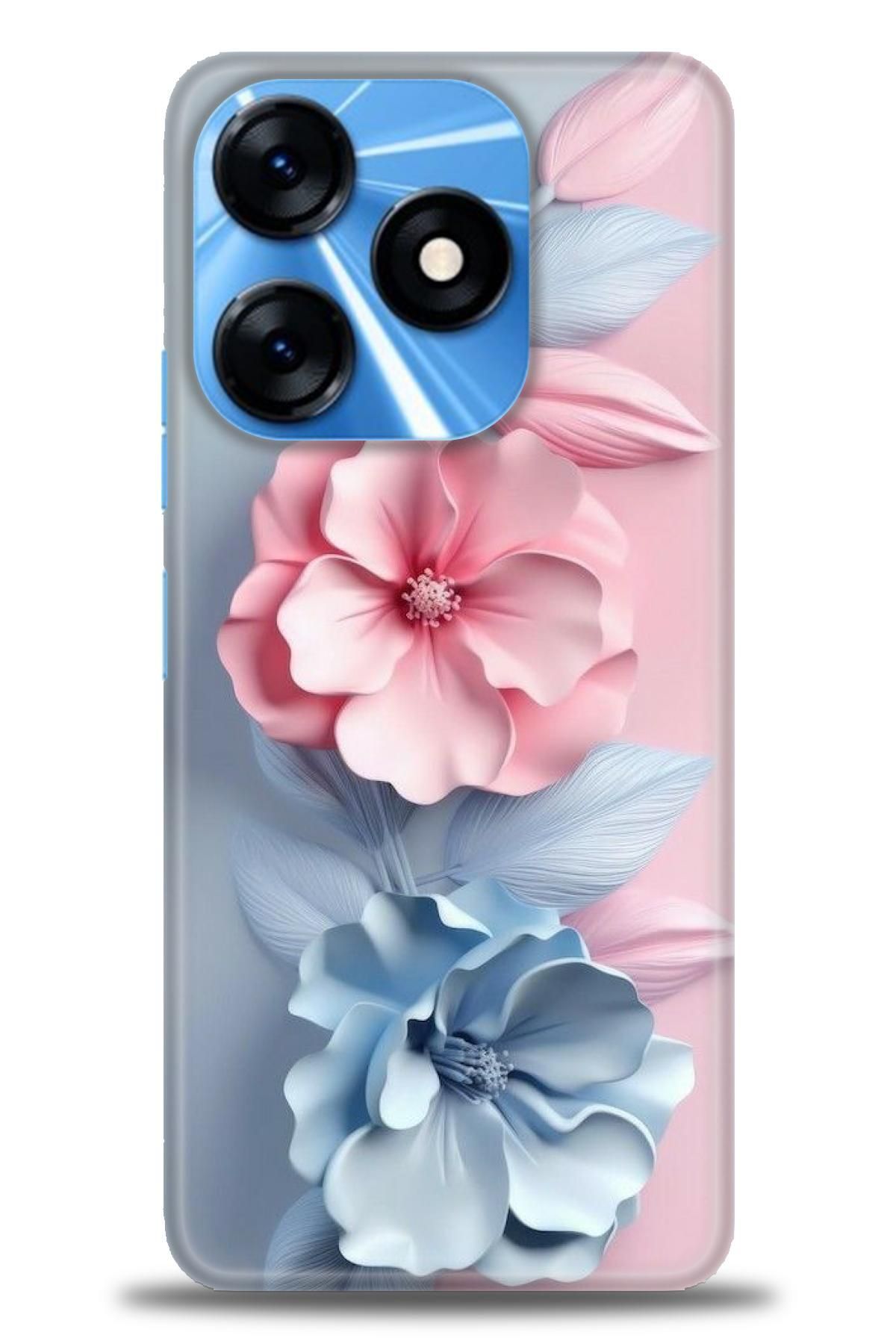 TECNO Spark 10 4G / 10C İle Uyumlu HD Baskılı Kılıf - Karışık Seri - 743
