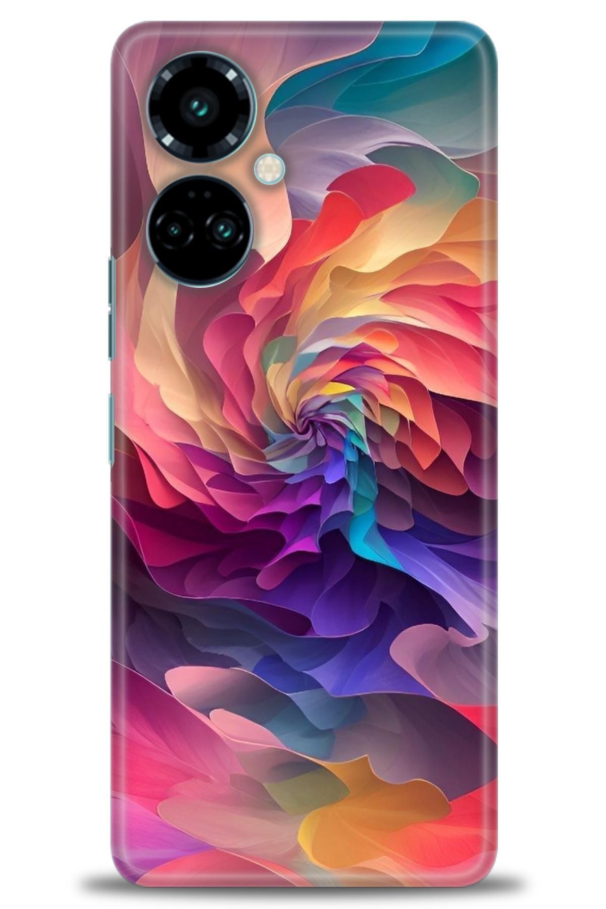 TECNO Camon 19 Pro (CL8n) İle Uyumlu HD Baskılı Kılıf - Karışık Seri - 553