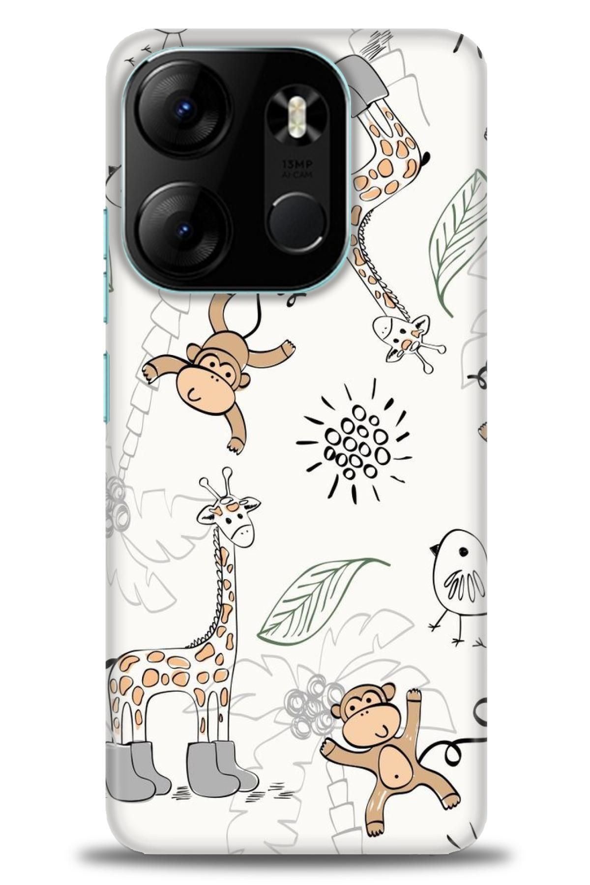 TECNO Spark Go 2023 İle Uyumlu HD Baskılı Kılıf - Karışık Seri - 923