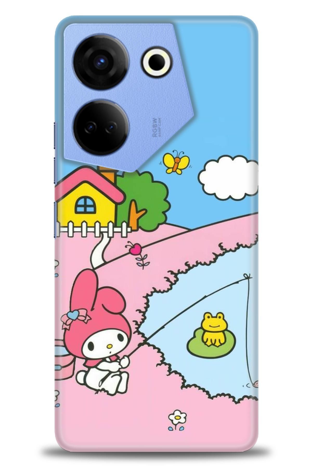 TECNO Camon 20 Pro 5G (CK8n) İle Uyumlu HD Baskılı Kılıf - Karışık Seri - 873