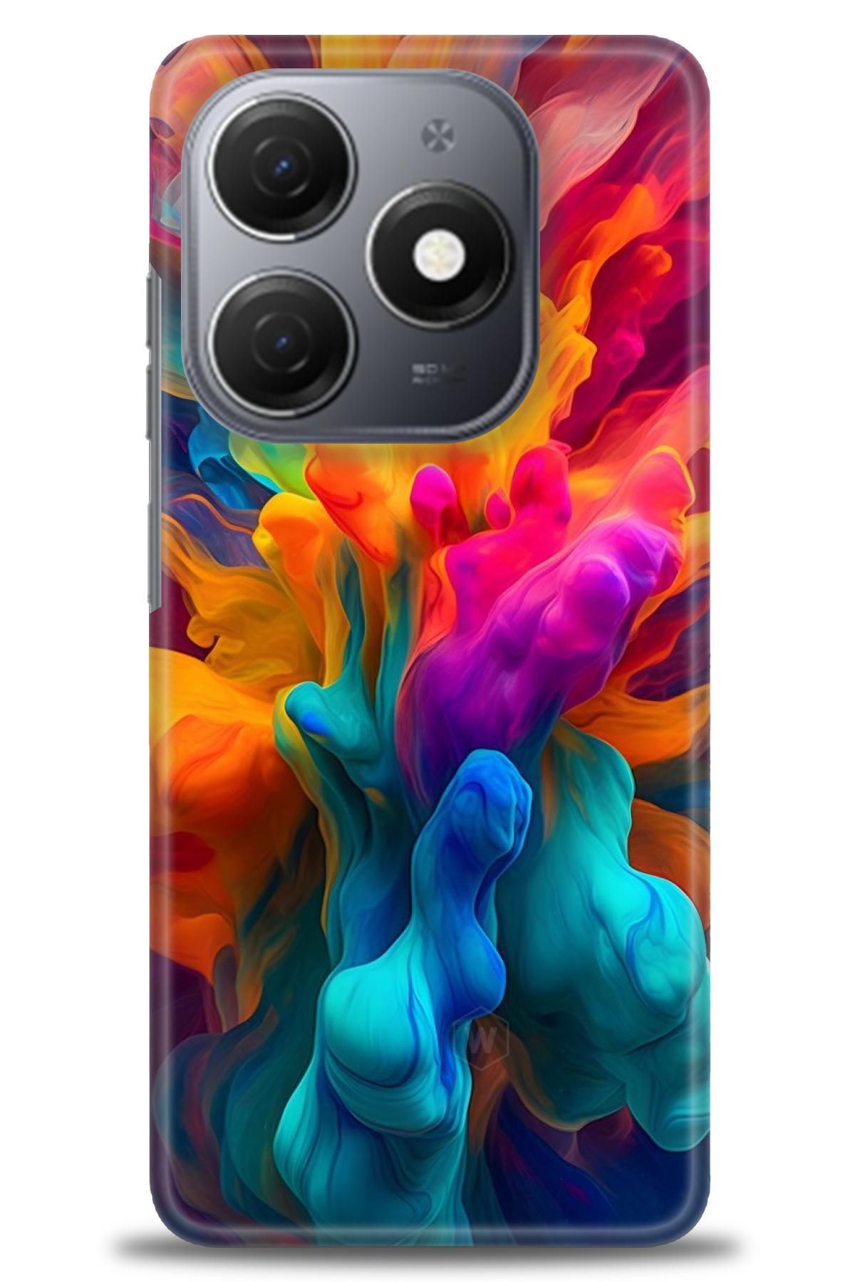 TECNO Spark 20 / 20C İle Uyumlu HD Baskılı Kılıf - Karışık Seri - 43