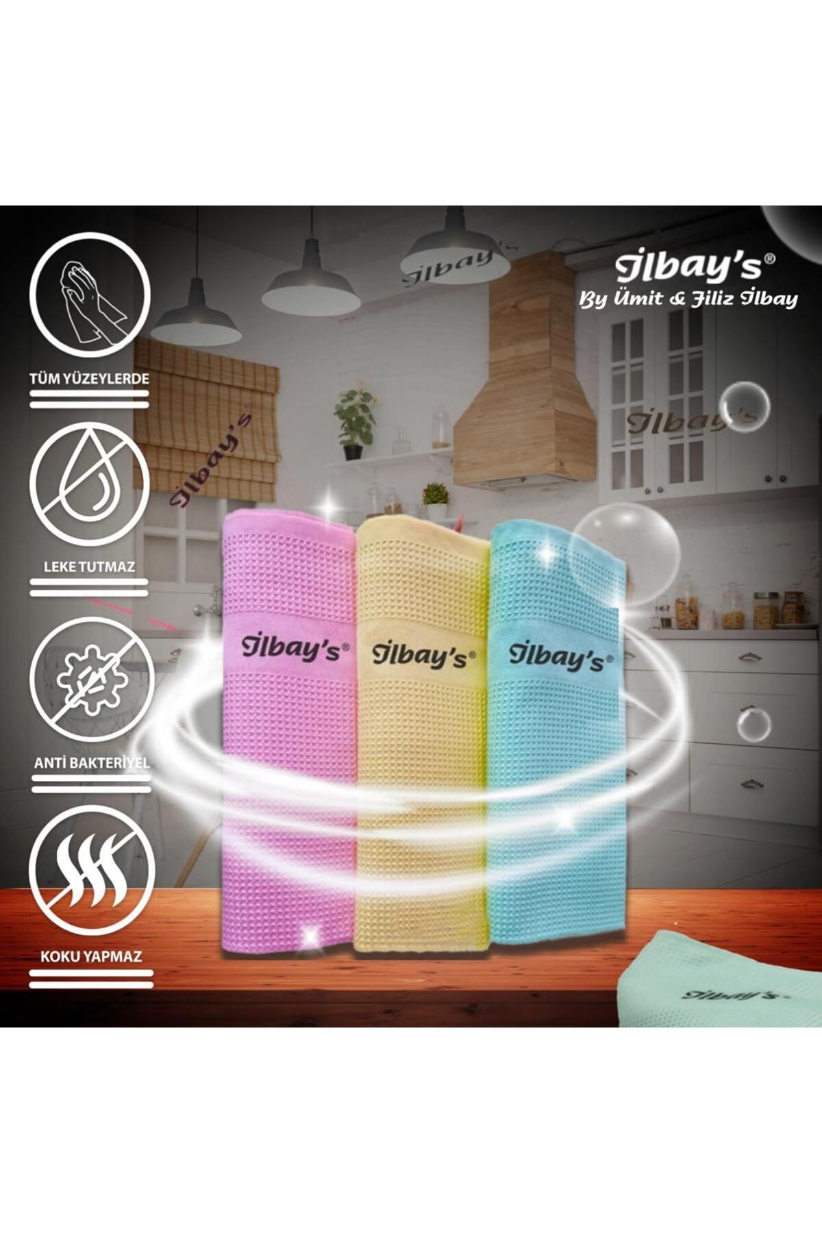 OY-Bİ Mikrofiber Temizlik Bezi İlbay’s 3 Adet